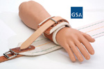 Wrist Non-Lock Bed Restraint - Leather/Polyurethane